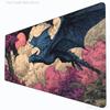 Retro Fantasy Dragon Mtg Playmat Magic Card Battle Mat Nonslip Durable 35x60cm Commander Playmat Board Game Mat For Tcg