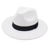 Shanghai Fedora Hat Tie-Dye Top Hat Jazz Hat Men And Women Felt Hat Temperament Woolen Hat Trend