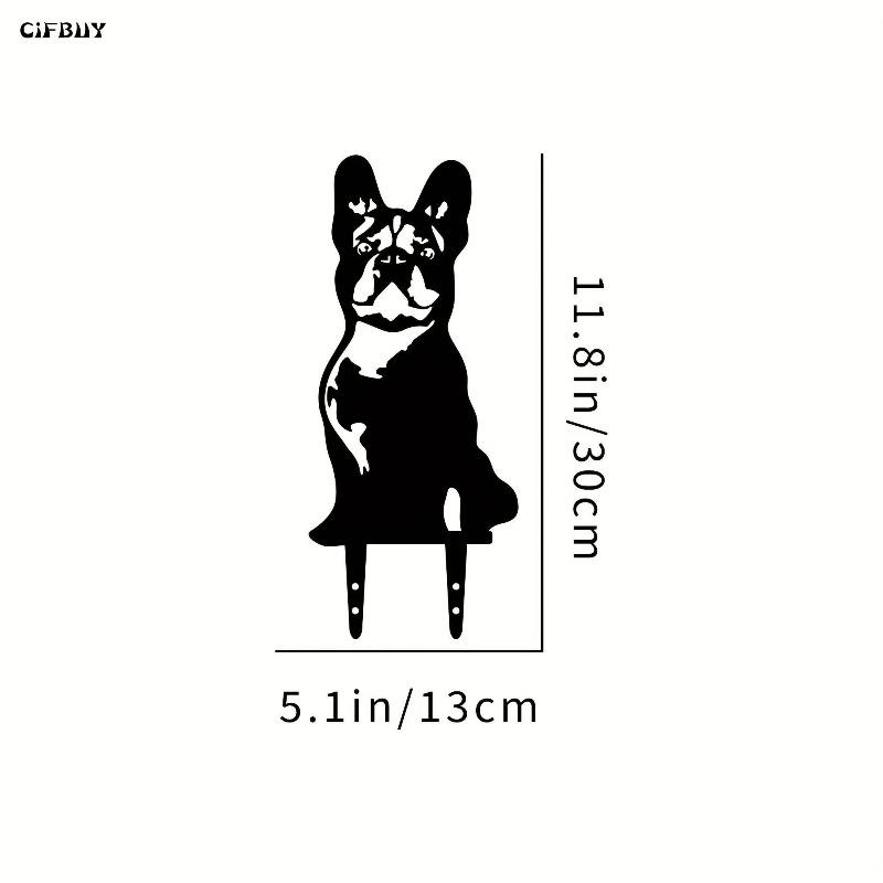 Garten Metall Hundestatuen Outdoor Tierdeko