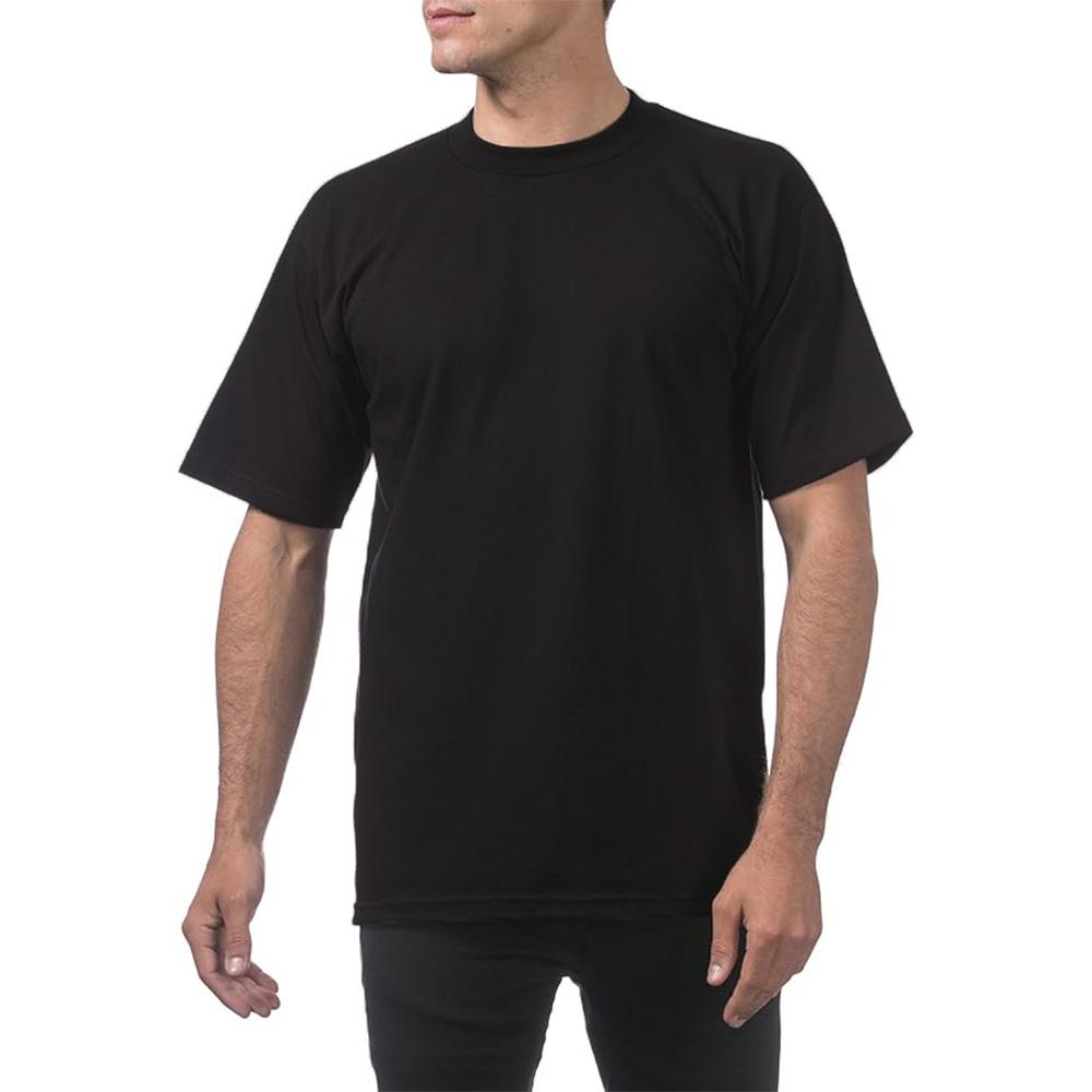 350G Algodão Masculino Algodão Pesado Manga Curta Pequena Gola Redonda Camiseta Masculina Camiseta Solta Camisetas Casuais