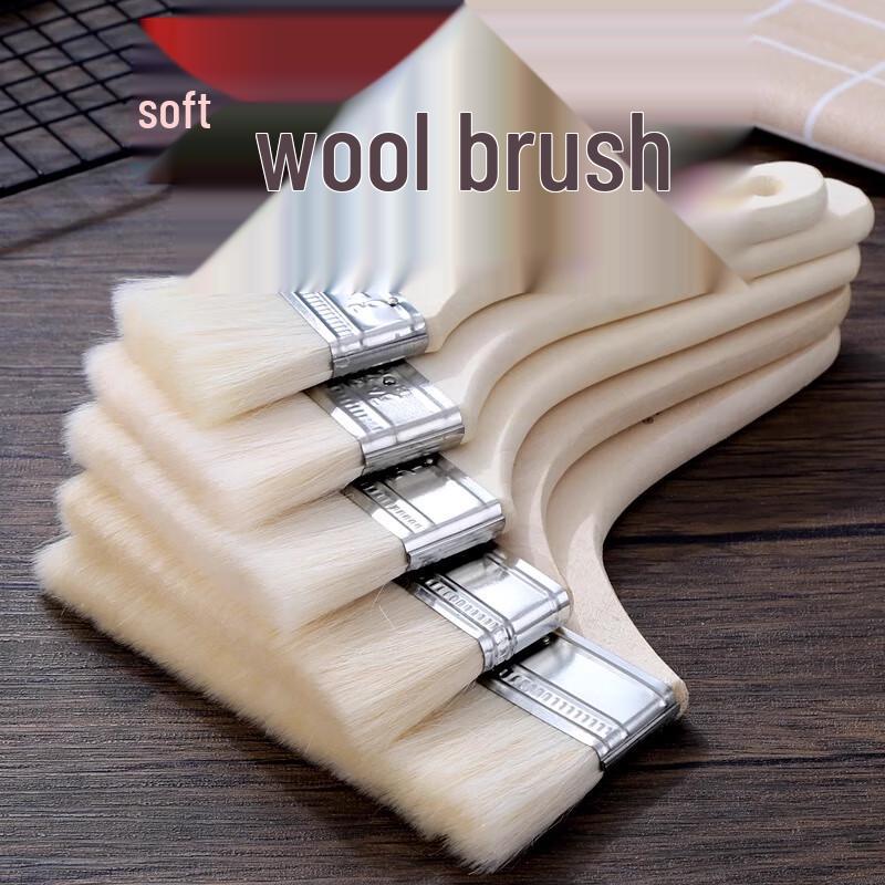 Multipurpose Soft Wool Brush