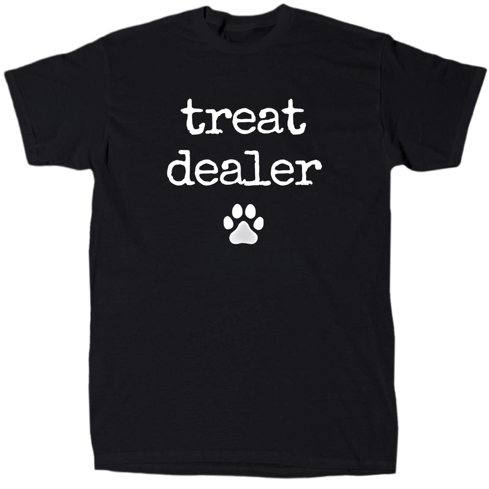Treat Dealer Men’s Funny Animal Lovers T-Shirt - Cotton - Gift XL