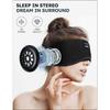 2026 Neuestes Modell Schlaf-Kopfhörer, Bluetooth 5.4 Schlafmasken-Kopfband-Kopfhörer Schlaf-Augenmaske, Kabellose Musik-Ohrstöpsel-Kopfhörer mit
