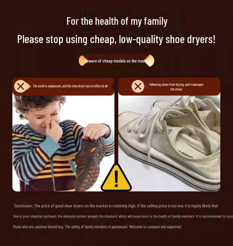 High-Quality UV Shoe Sterilizer and Dryer for Household Use