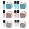 All-in-One Karaoke Machine Bluetooth-Compatible HIFI Portable Karaoke Speaker Set Noise Reduction Multifunction for Kids Adults