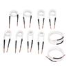 10Pcs Induction Heater Coil Kit Bolt Remover Tool Brass Core Wire High Frequency Accessories Ignition Parts 3.0mm