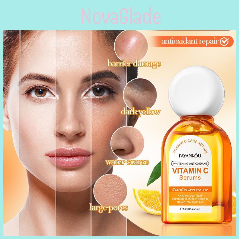 Fayankou Whitening Antioxidant Serum With Vitamin C For Hydration And Moisturization 50ml