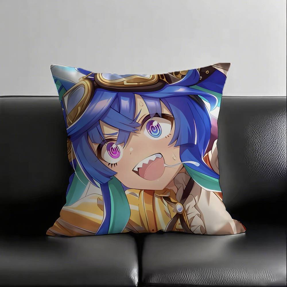 1pc Anime TWIN TURBO Pillow Case Fashion Square Pillowcase Bedroom Sofa Room Ins Decoration Leisure