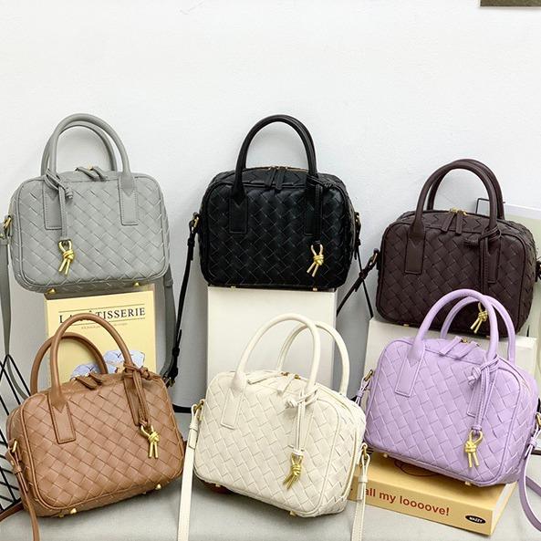 Νέα μικρή τετράγωνη τσάντα-κουτί χειροποίητη, γυναικεία τσάντα γνήσιο δέρμα, φορητή τσάντα ώμου messenger, τσάντα BD για μετακίνηση.