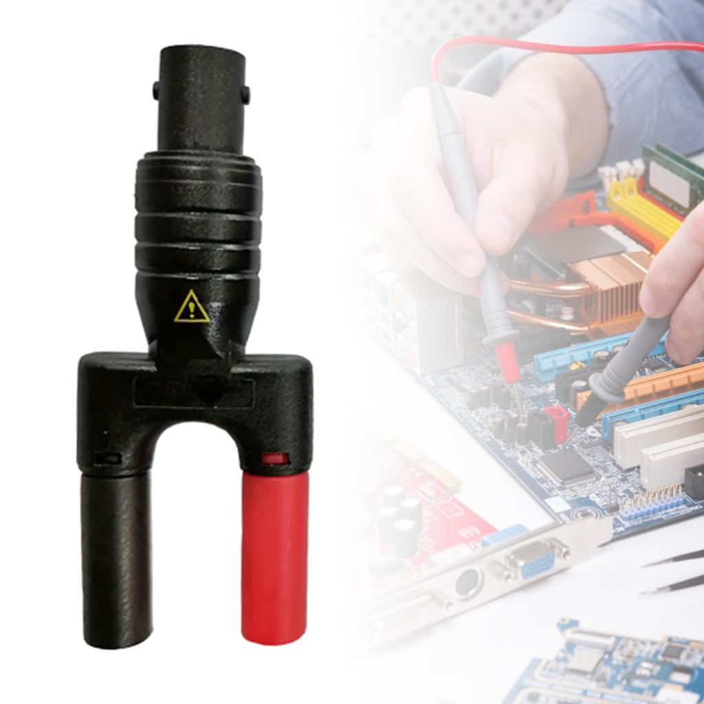 Handheld Digital Multimeter Oscilloscope Accessories BNC Test Line Adapter Socket for UT81B Portable BNC Adapter Plug