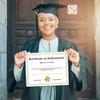 25 PCS Certificate of Achievement Professional, Certificate of Recognition Completion, Award Certificate Paper for School Students Teachers