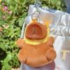 Capybara Plush Toy Keychain – Cute Stuffed Animal Backpack Clip