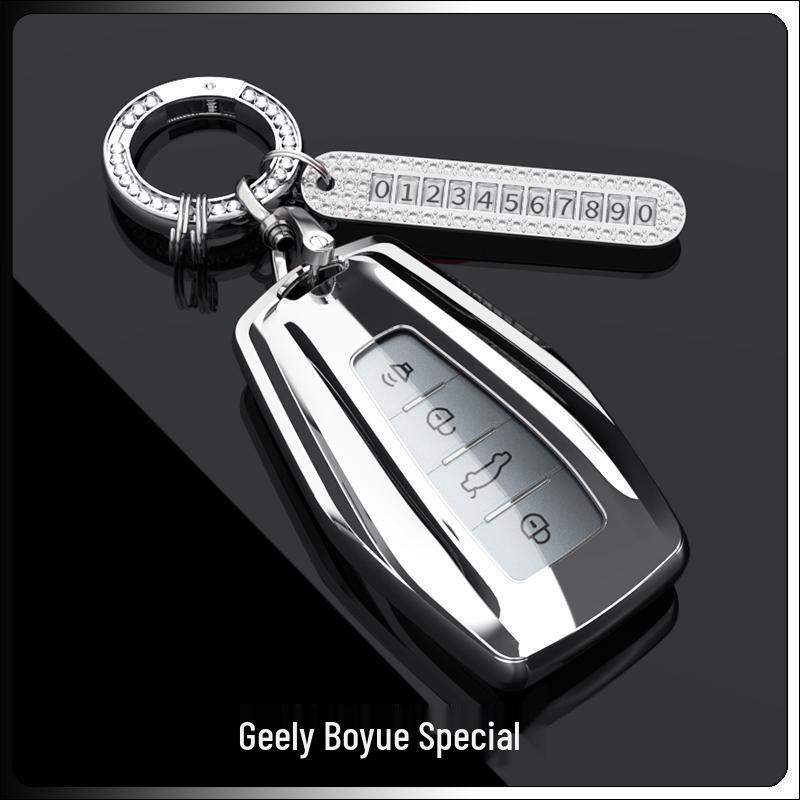 Premium Key Cover for Geely Boyue 2024: Unisex Remote Control Decorative Case.