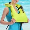 Adulti Giubbotto da nuoto Gonfiabile Uomo Donna Giubbotto di salvataggio Boccaglio regolabile Kayak Canottaggio Alla deriva Giubbotto di sicurezza Giubbotto di sicurezza Attrezzatura per il nuoto
