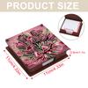 Wooden DIY Memo Paper Storage Box Diamond Art Contains 160 Sheets of Paper Diamond Painting Note Box for Office Desk