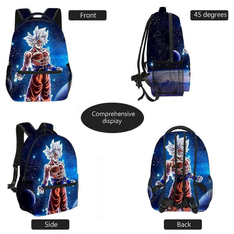 Kids Anime School Backpack - Lightweight Cartoon Bookbag with Laptop Sleeve -HK819