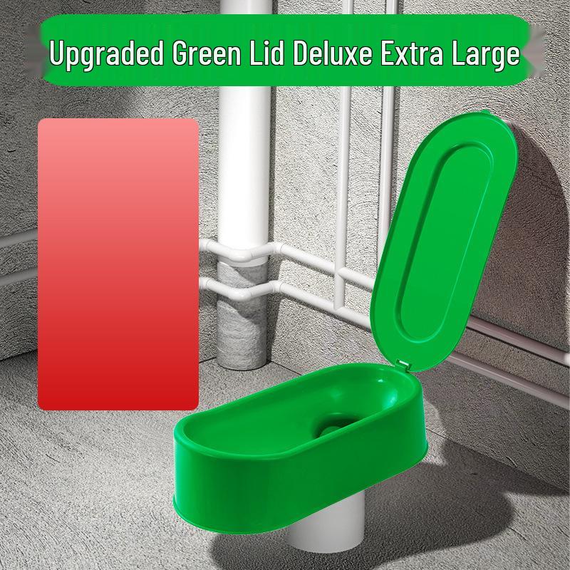 Temporary Plastic Sit-Down Toilet for Construction Sites