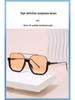 TY822 Korean Style Anti-Glare Half-Frame Sunglasses for Trendy Street Style Look