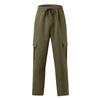 Men's Workwear Casual Stretch Waistband Multi-Pocket Straight-Leg Pants