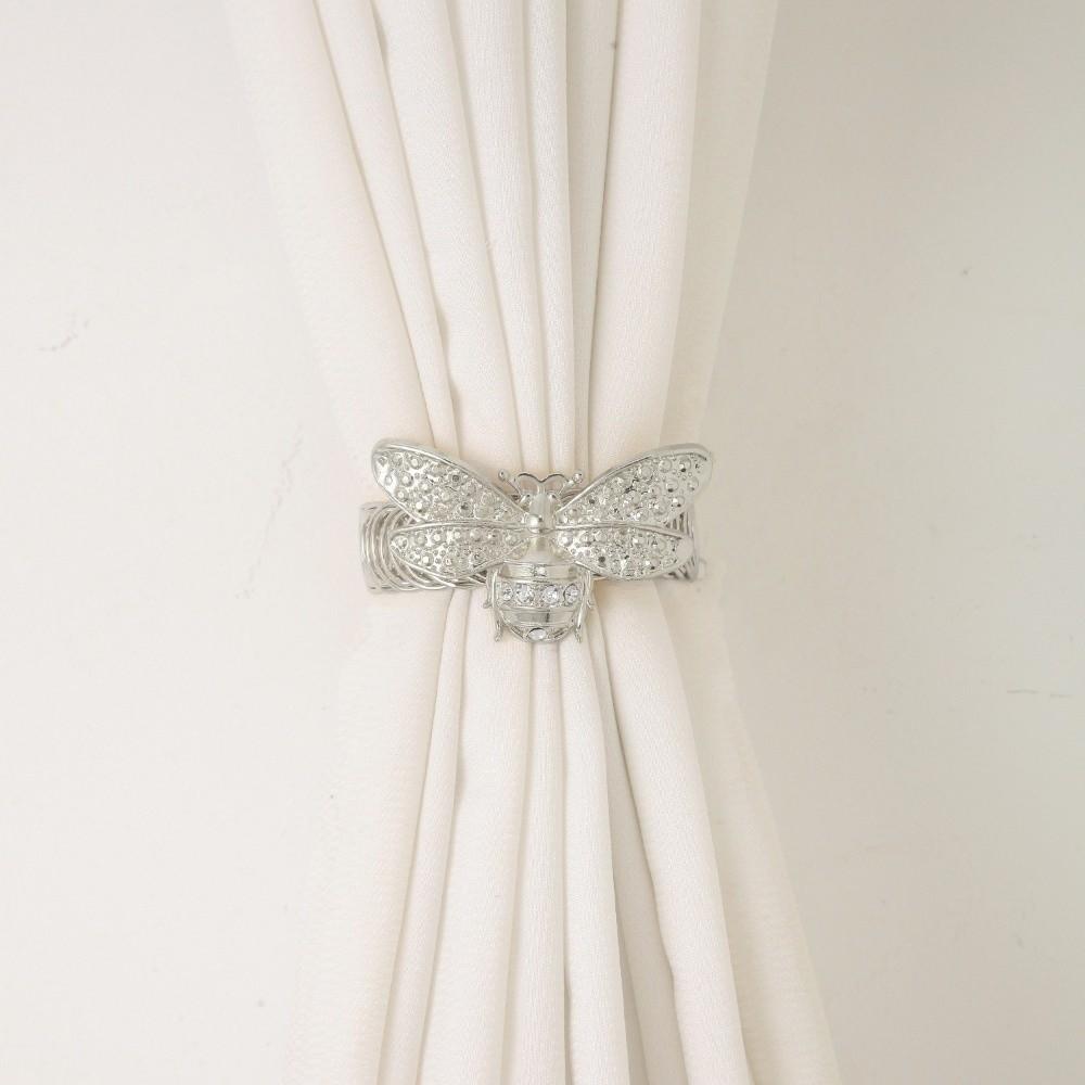 Exquisite Bee Curtain Straps Clips Luxury Curtain Holdbacks Stylish Owl Curtain Buckle  Dining Room