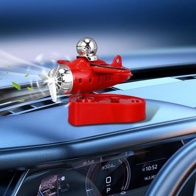 Automotive Air Fresheners Solar Car Diffuser Plane Air Freshener Fragrance Diffuser Dashboard Decorations For Travel Auto Sedan