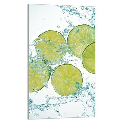 GLAS-SCHNEIDEBRETT 30x52 Limette