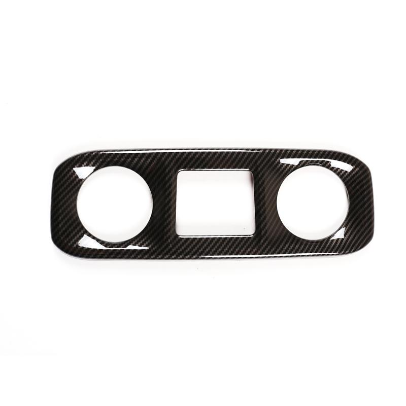 

Для Mercedes-Benz G-Class W463-ABS салон автомобиля, центральная консоль, кондиционер, вентиляционное отверстие, рамка, наклейки Carbon fiber