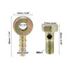 X AUTOHAUX Banjo Bolt Kit Banjo Bolt Hose Barb Fitting Brake Line Fitting Adapter