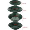 Upgraded Outdoor Gold Pan Gold Prospecting Tool Quality Plastic Made 4 Pieces/set Durable River Tool Multipurpose Pan