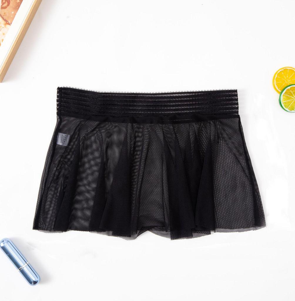 European & American Sexy Three-Piece Mesh Swim Set: Wide Shoulder Strap Dress, Shirt, Bikini