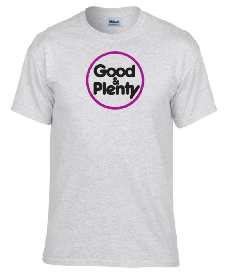 Футболка унисекс с изображением конфет GOOD & PLENTY Licorice Candy XXXL