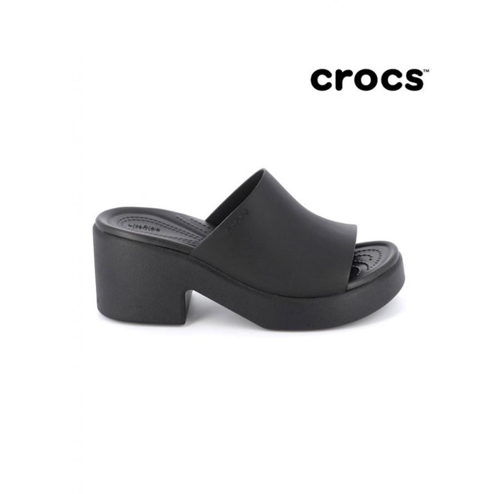

Туфли женские CrocS S Brooklyn Slide HeelS, черные 209408 060 W4210