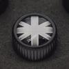 4X Black Union Jack British Flag Tire Valve Stem Cap Cover for Mini Cooper R50 R