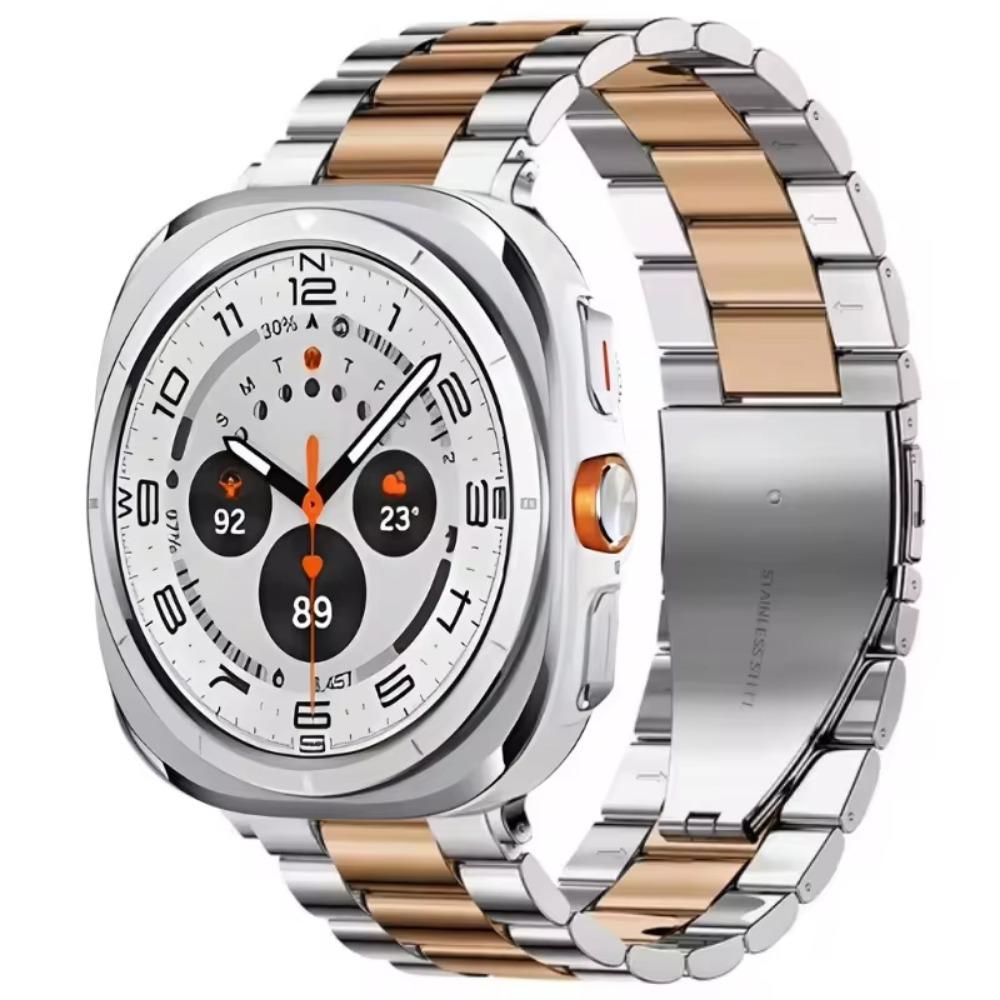 Strap for Samsung Galaxy Watch 8-7 Ultra 47mm Metal Stainless Steel Bracelet Watchband For Galaxy Watch 8-8 Classic 40/44mm 46mm