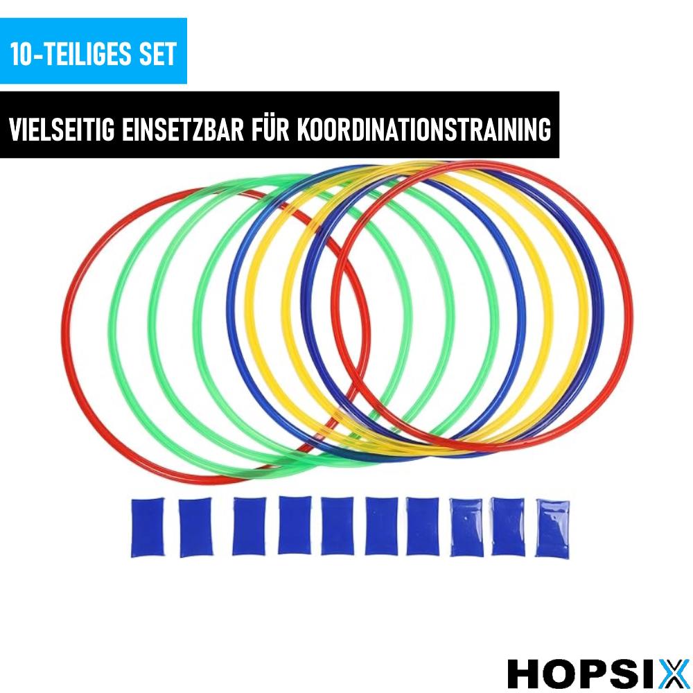 HOPSIX Jumping Hoop Bouncy Hoop Movement Game Coordination Training Toy