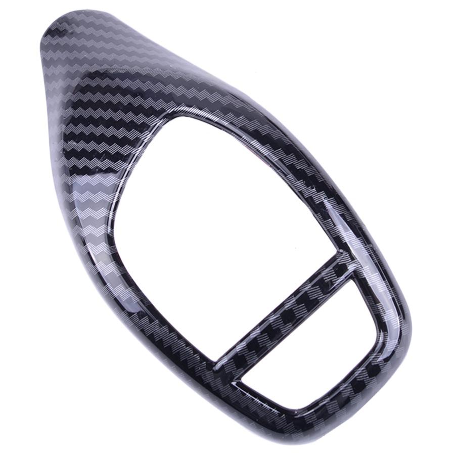 Carbon Fiber Look Gear Shift Knob Cover Trim ABS For BMW 1 2 3 4 5 6 Series X3 X