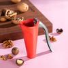 Aluminum Alloy Nut Cracker Heavy Duty Premium Hazelnuts Nutcracker Non Slip And Safe Design Rebound Handle Walnut Opener
