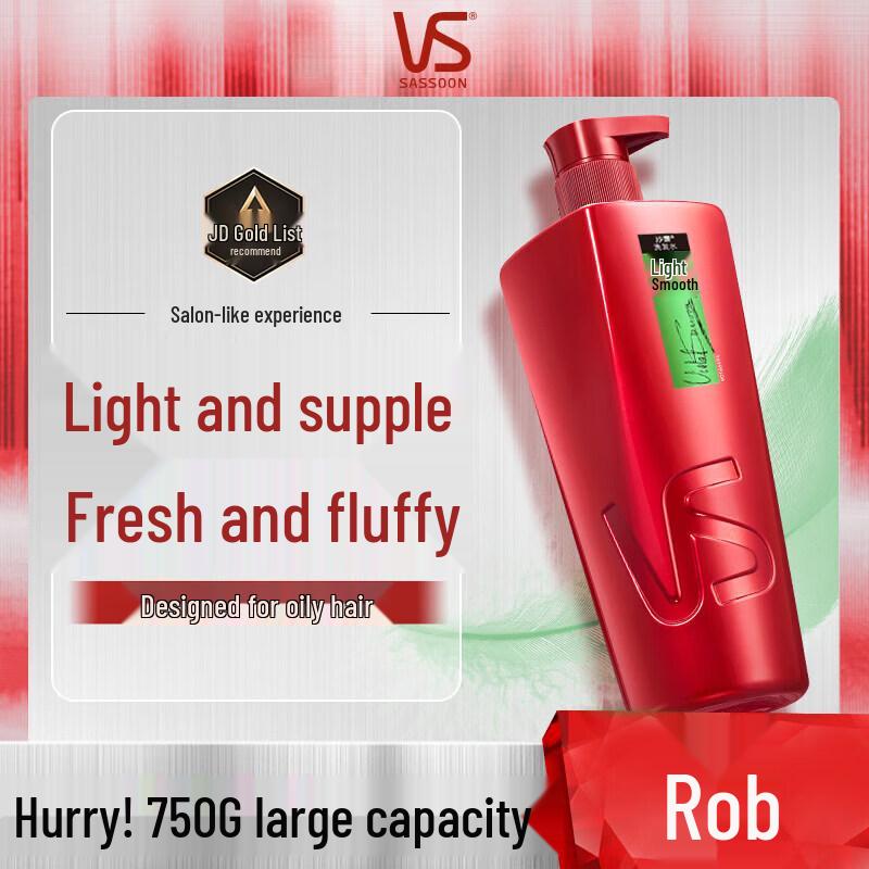 Vidal Sassoon Lightweight Smooth & Oil Control Shampoo