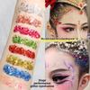 Face Hair Body Glitter Sequins Eyeshadow Colorful Children's Stage Show Makeup Sequins
