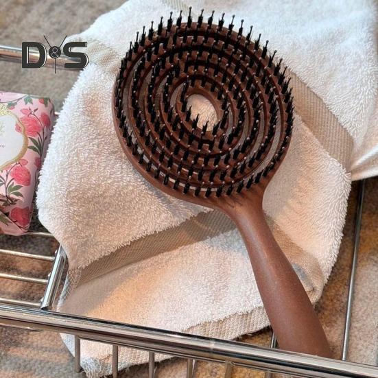 1/2 ks Větraný masážní kartáč na pokožku hlavy Ergonomická rukojeť Antistatický Hřeben na tenké, husté, kudrnaté, dlouhé vlasy Pánský Dámský Hřeben na úpravu vlasů a rozčesávání