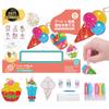 Karalino Original Keychain Handmade Kit Crafting Craft Drawing Set Gift LOTUS LIFE [Official] One-of-a-Kind (Sweets Set) Set, Set, (Ornament/Keychain)