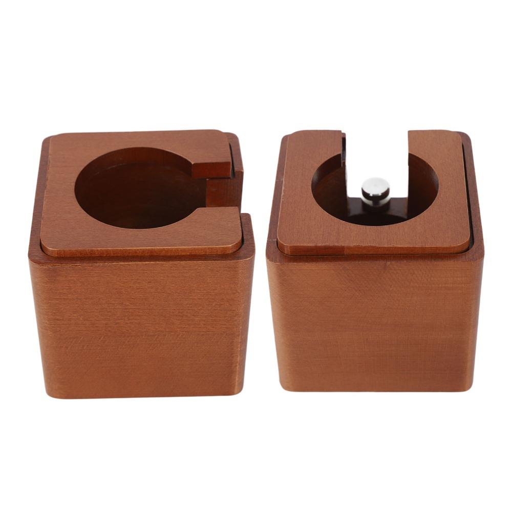 Universal Fit Coffee Filter Tamper Stand Portafilter Holder Stand Kitchen Countertop