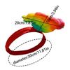 Funny 1D Printed Sun Hat Comfortable Lightweight Hand Shaped Novelty Visor Caps for Women Men Summer Outdoor Gift