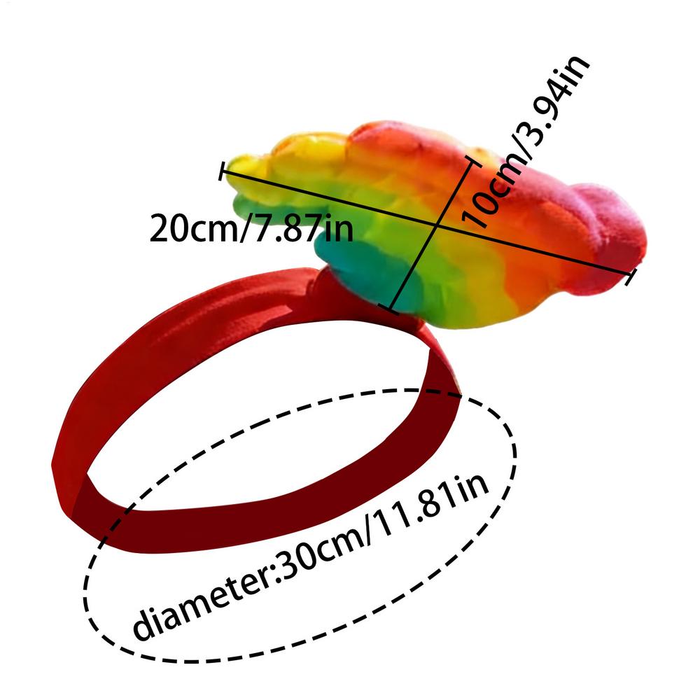Funny 1D Printed Sun Hat Comfortable Lightweight Hand Shaped Novelty Visor Caps for Women Men Summer Outdoor Gift