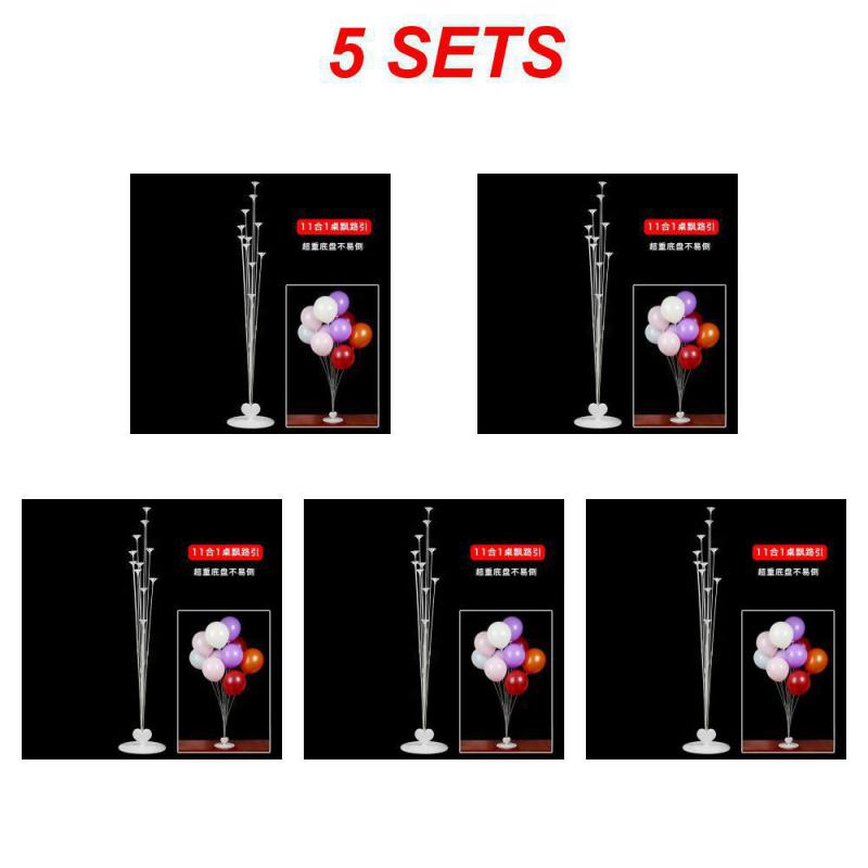11 In 1 Balloon Stand Wedding Decoration Happy Birthday Party Balloon Stick Holder Balloon Accessories Festival Globos