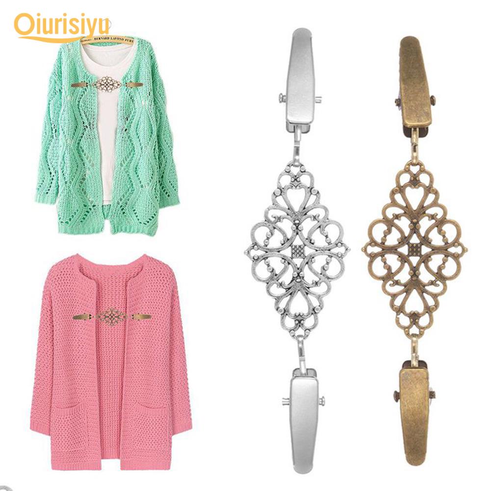 

Женский винтажный полый цветочный кардиган с воротником-клипсой