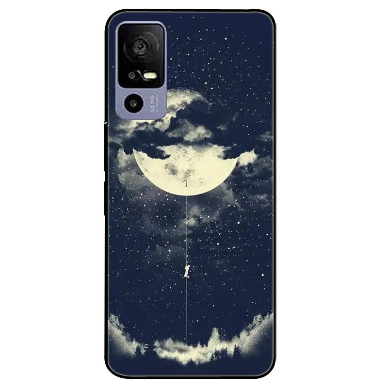 For TCL 40R 5G Case 6.6'' Silicone Soft Fashion TPU Phone Cover for TCL 40 R 5G Cases T771K T771A T771H Bumper Funda For TCL 40R