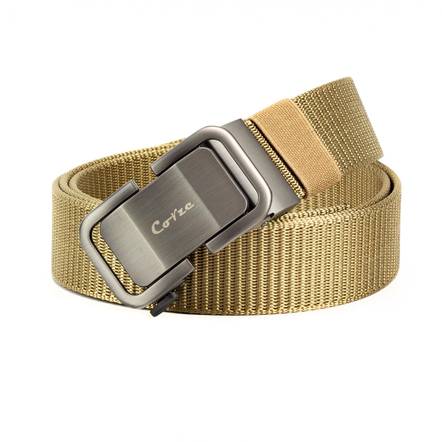 

Men s Military-Style Nylon Belt Corze CRB3, Adjustable and Durable, Made in Ukraine One size коричневий