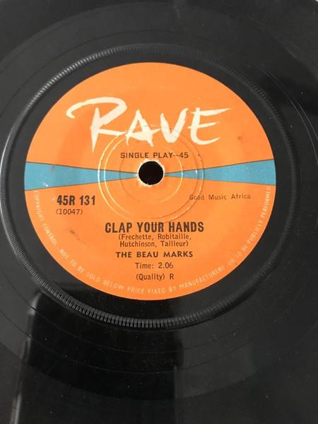 7inch Record BEAU MARKS  Clap Your Hands 45R131 Rave 1960 South Afri Rock Used