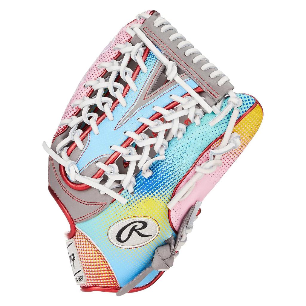 Rawlings Baseball Glove Adult Softball HOH Graphic Paradise Size GR4HGB88 Gray Pitchers [For Outfielders] 12.5 For Left-handed